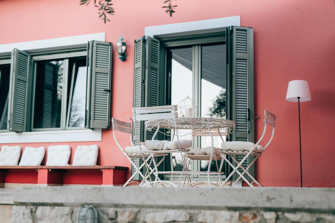 La Casa Rossa Villa Áyios Nikítas Exteriör bild