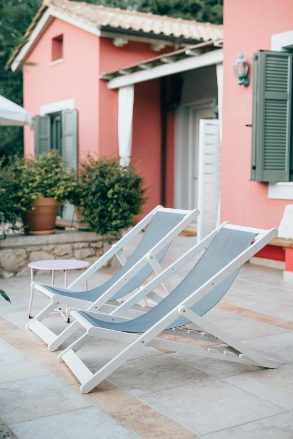 La Casa Rossa Villa Áyios Nikítas Exteriör bild