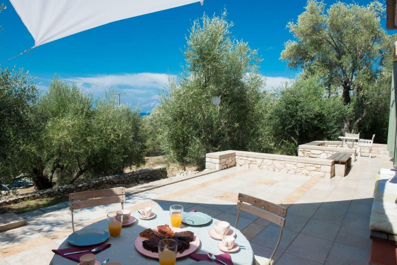 La Casa Rossa Villa Áyios Nikítas Exteriör bild